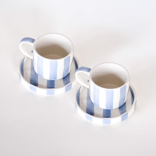 Juego de tazas - Espresso Stripes